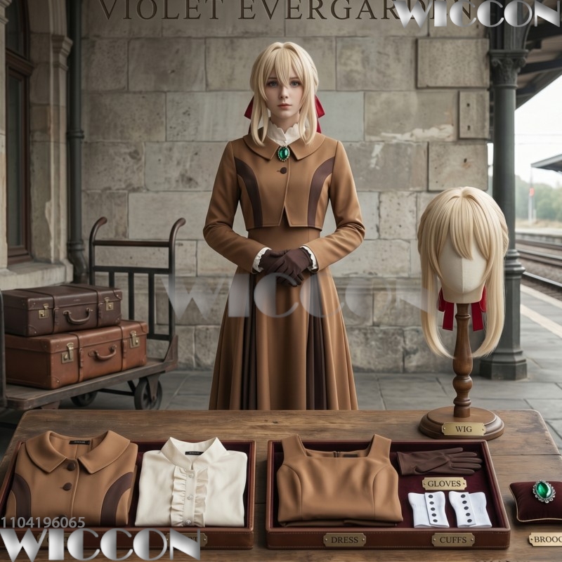 Violet Evergarden Dress - 바이올렛 에버가든 코스프레 의상 교복 드레스