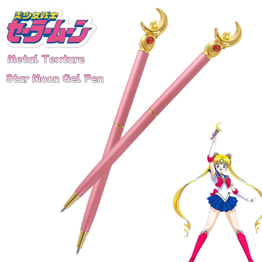 Sailor Moon Wand - 세일러문 마법 지팡이 펜, 16.2cm, 핑크