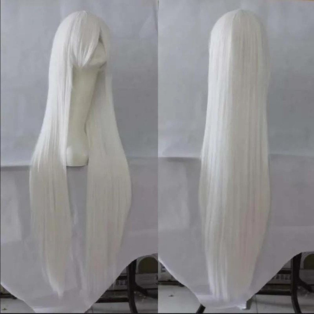 Cosplay Anime White Hair - 100cm Touhou Project Fujiwara no Mokou
