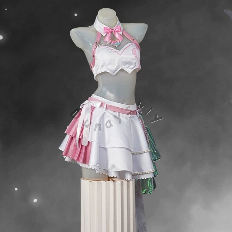 Wuthering Waves Aemeath 코스프레 의 - Anime Cosplay Pink 리뷰 및 가격