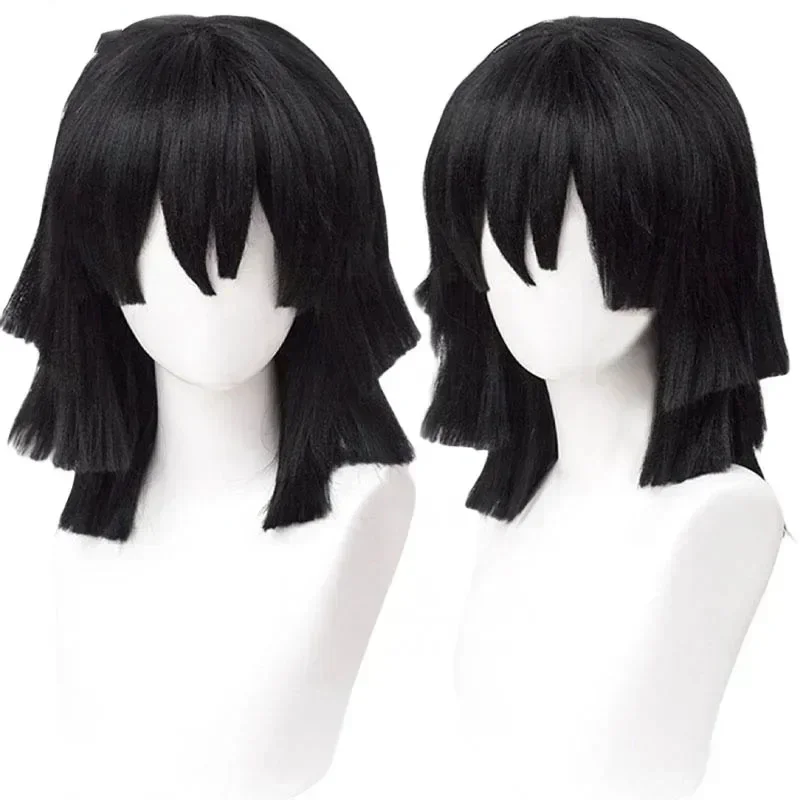 2026 고품질 이구로 오바나이 코스프레 가발 짧은 검 - Cosplay Anime Black Hair 리뷰 및 가격