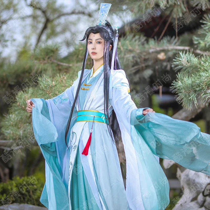 시칭쉬안 코스프레 의상 펑시 님니앙 한푸 애니메이션 천 - Anime Cosplay Dresses 리뷰 및 가격