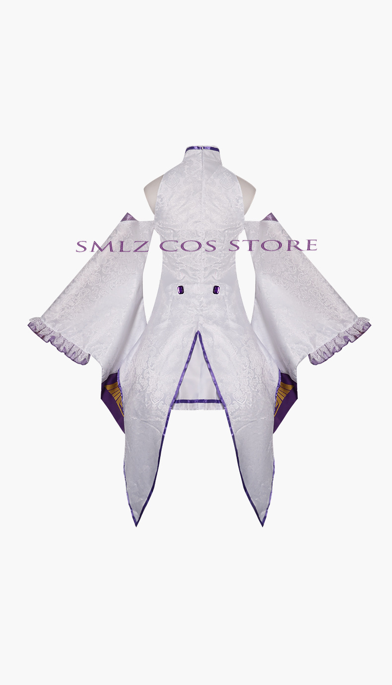 에밀리아 코스프레 애니메이션 Re Zero Kara H - Anime Cosplay Dresses 리뷰 및 가격