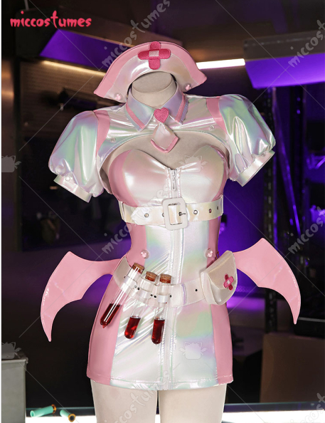 Miccostumes 여성용 부루 코스프레 의상 간호사 - Anime Cosplay Nurse 리뷰 및 가격