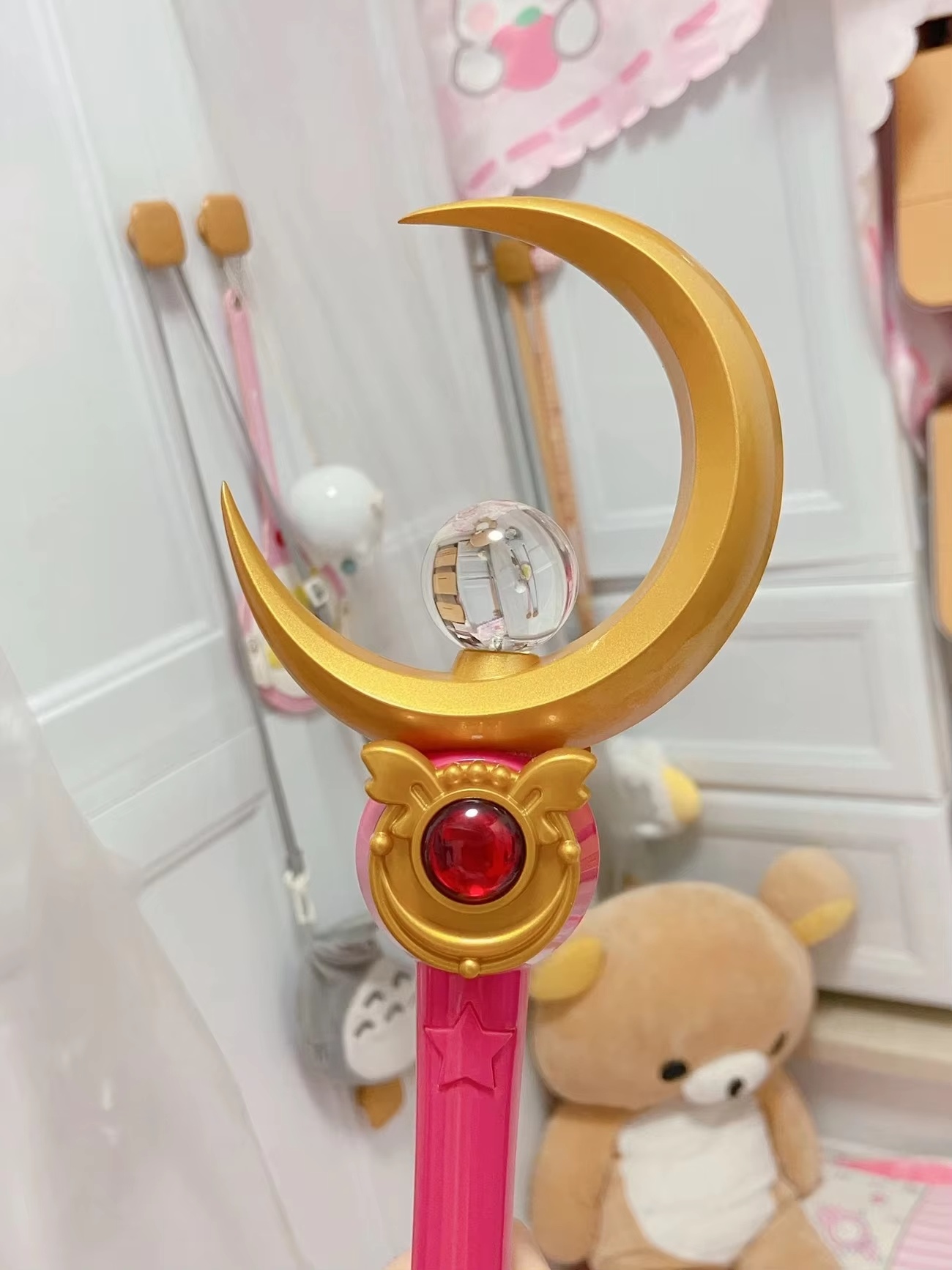 애니메이션 세일러 문 우사기 츠키노 문 스틱 크리스탈  - Sailor Moon Wand 리뷰 및 가격