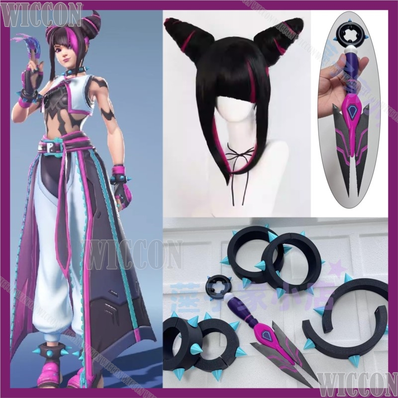 키리코 유리 게임 한 오버 코스프레 게임 여성 더블 번 - Cosplay Anime Black Hair 리뷰 및 가격