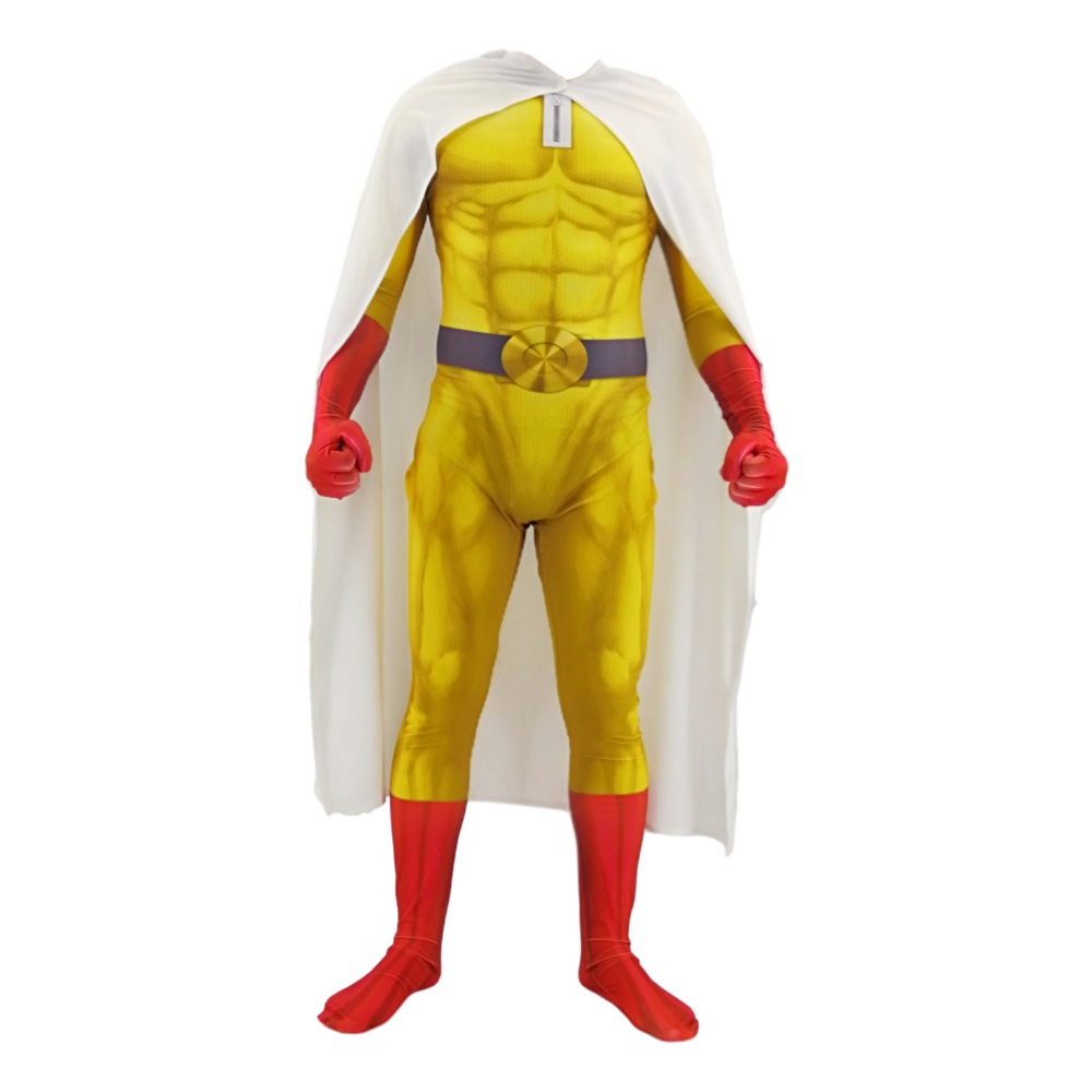 애니메이션 원펀맨 코스프레 의상 사이타마 바디수트 슈퍼 - Anime Cosplay One Punch Man 리뷰 및 가격