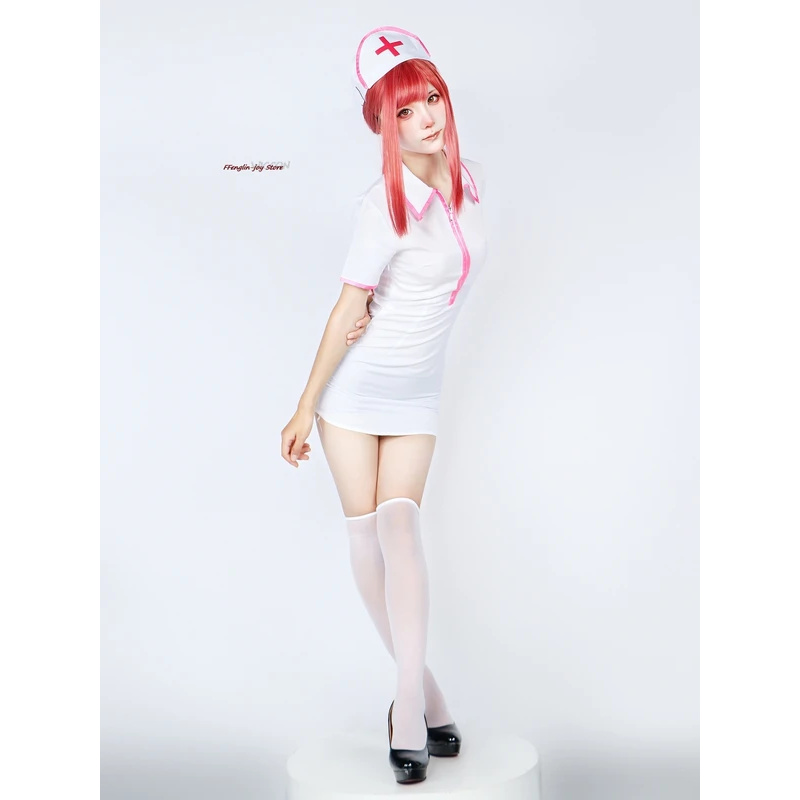 네네 2025 마키마 애니메이션 체인소맨 코스튬 의상  - Anime Cosplay Nurse 리뷰 및 가격