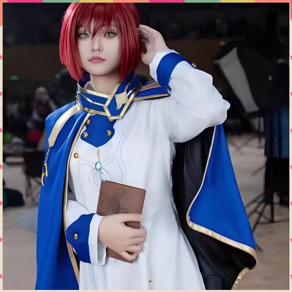 시라유키 코스프레 의상 애니메이션 빨간 머리의 백설공주 - Cosplay Anime White Hair 리뷰 및 가격