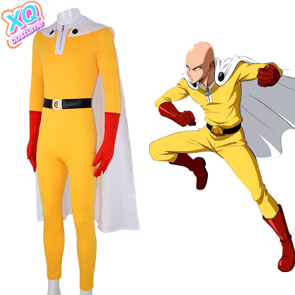 애니메이션 원펀맨 사이타마 코스프레 의상 남성용 할로윈 - Anime Cosplay One Punch Man 리뷰 및 가격