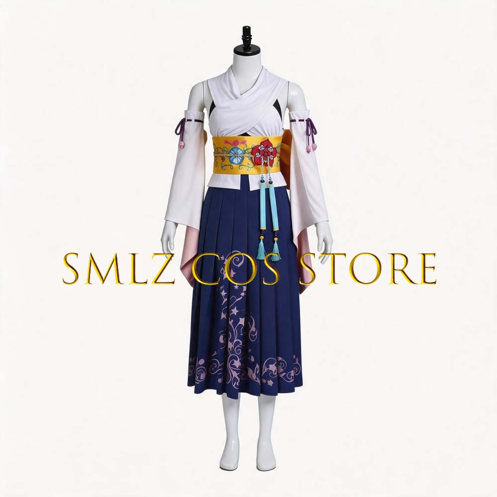 Smlz FFX 유나 코스프레 애니메이션 FF10 X  - Anime Cosplay Dresses 리뷰 및 가격