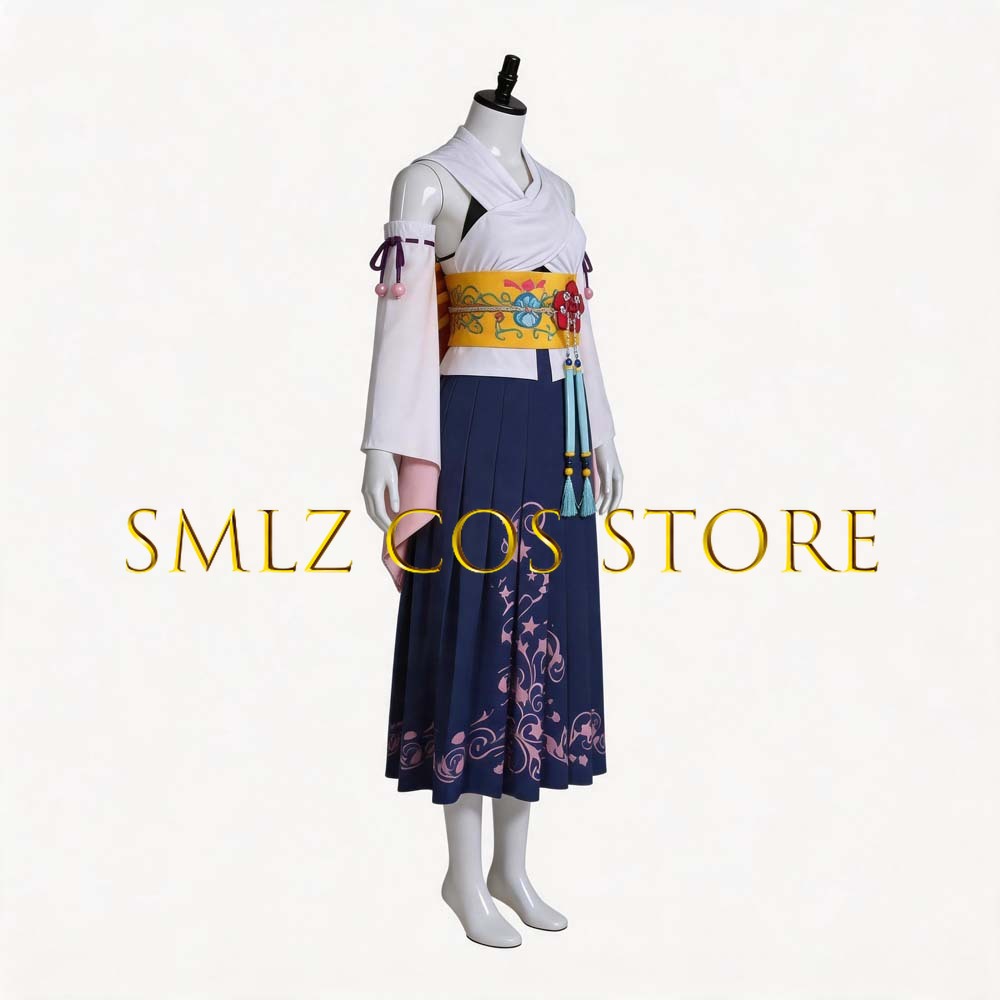 Smlz FFX 유나 코스프레 애니메이션 FF10 X  - Anime Cosplay Dresses 리뷰 및 가격