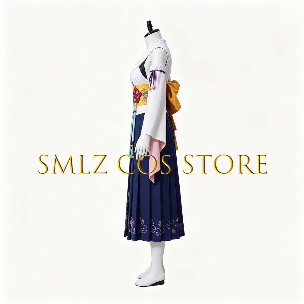 Smlz FFX 유나 코스프레 애니메이션 FF10 X  - Anime Cosplay Dresses 리뷰 및 가격