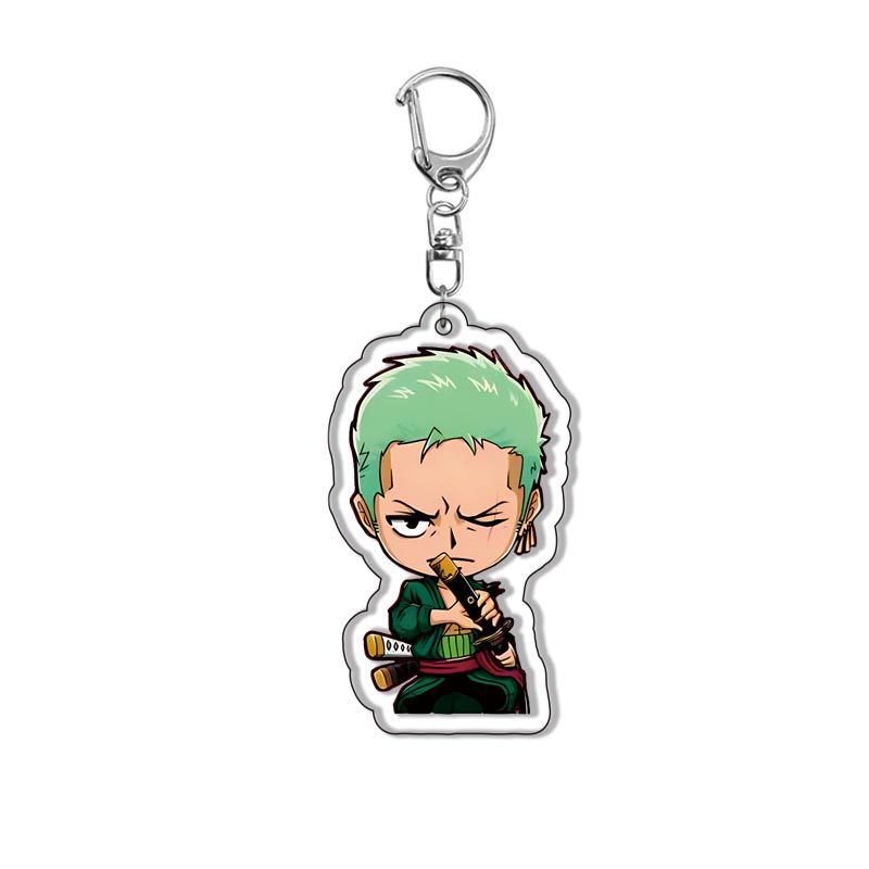원피스 루피 조로 애니메이션 아크릴 키체인 펜던트 코스 - Cosplay Anime Zoro 리뷰 및 가격