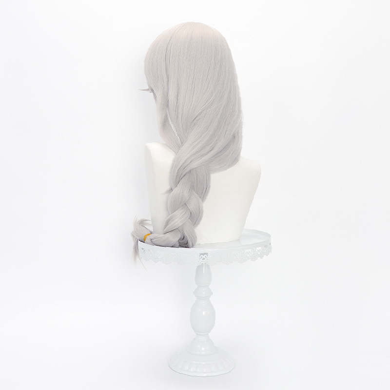 애니메이션 백 라인 라스트 디펜스 아카데미 키리후지 노 - Cosplay Anime White Hair 리뷰 및 가격
