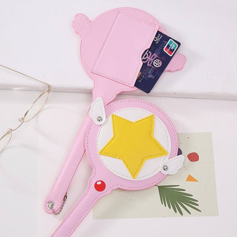 핫 애니메이션 세일러문 귀여운 카드 홀더 만화 창의성  - Sailor Moon Wand 리뷰 및 가격