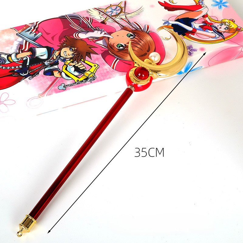 애니메이션 만화 세일러문 변신 아이템 우사기 츠키노 달 - Sailor Moon Wand 리뷰 및 가격