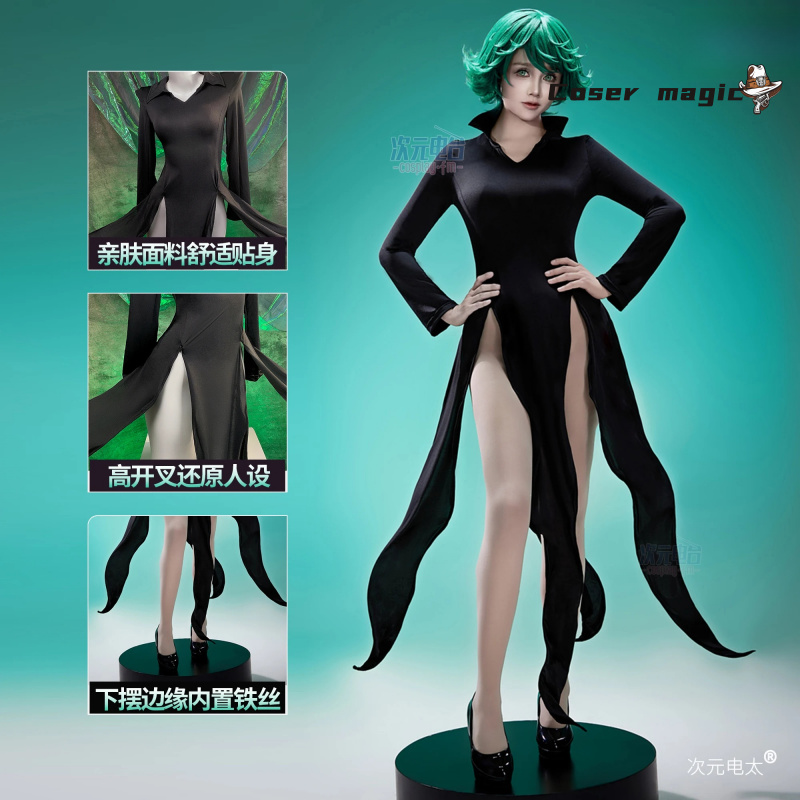 Anime ONE PUNCH-MAN Tatsumaki  - Anime Cosplay One Punch Man 리뷰 및 가격