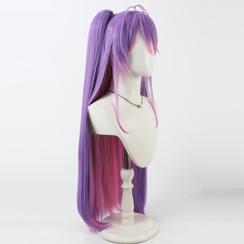 토코야미 토와 코스프레 가발 Vtuber 퍼플 핑크 롱 - Anime Cosplay Pink 리뷰 및 가격