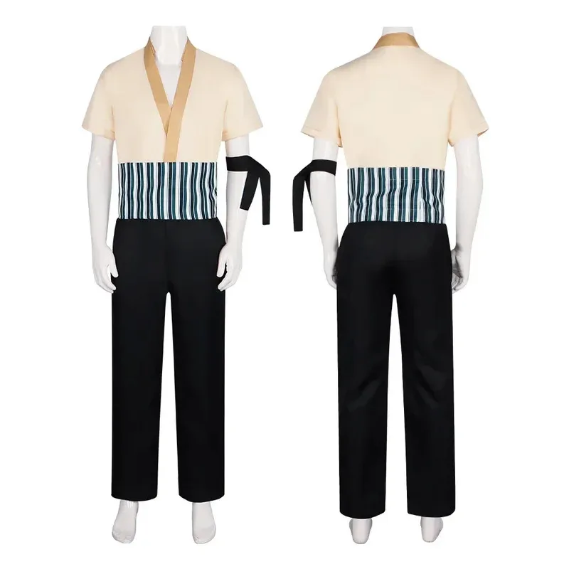 애니메이션 실사판 로로노아 조로 코스프레 의상 셔츠 바 - Cosplay Anime Zoro 리뷰 및 가격