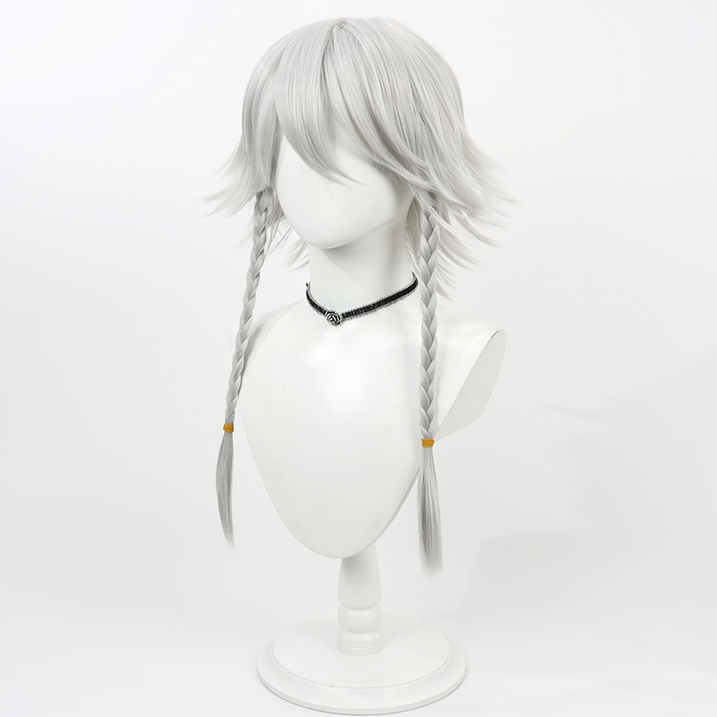 합성 머리 아이자요이 사쿠야 코스프레 가발 토우호 아이 - Cosplay Anime White Hair 리뷰 및 가격