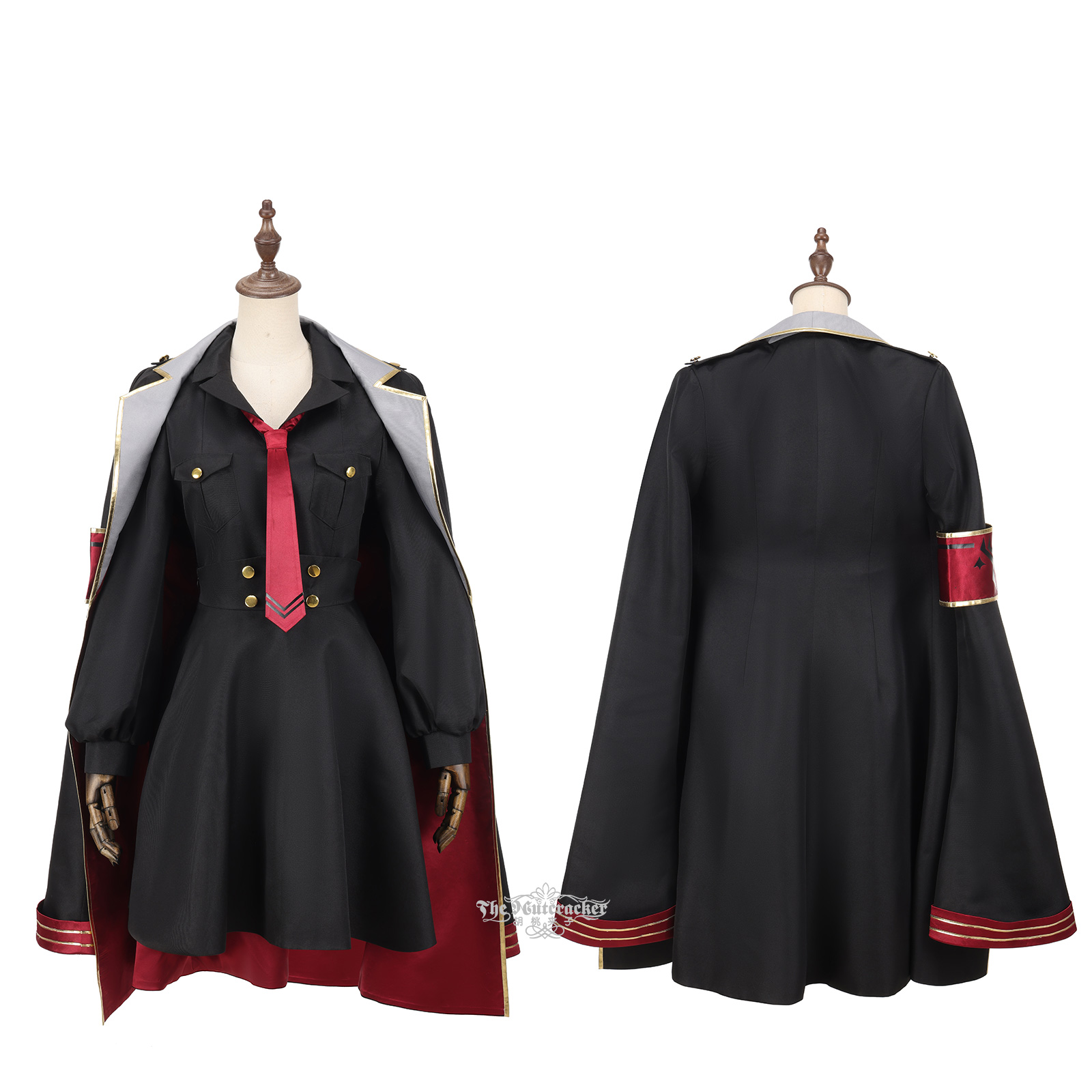 검은색 셔츠 스커트 코트 모자 정장 여성 할로윈 파티  - Anime Cosplay 2026 리뷰 및 가격