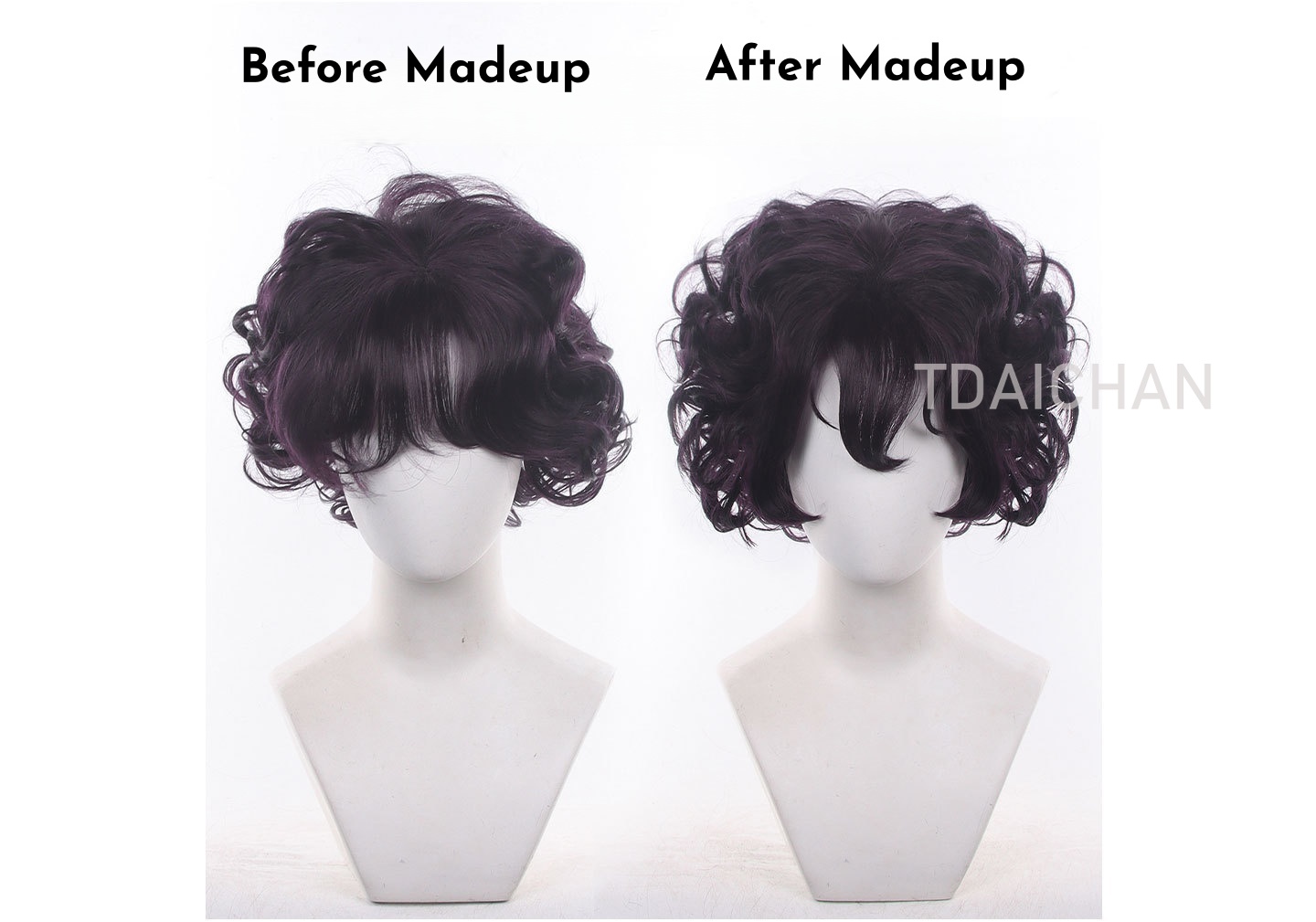 마녀 모자 아틀리에 아고트 아크롬 코코 코스프레 가발  - Cosplay Anime Black Hair 리뷰 및 가격
