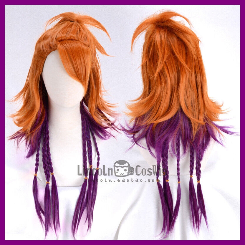 애니메이션 블랙 버틀러 조커 코스프레 풀 가발 긴 머리 - Cosplay Anime Black Hair 리뷰 및 가격