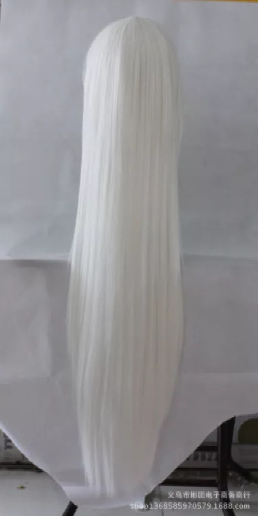100cm Touhou Project Fujiwara  - Cosplay Anime White Hair 리뷰 및 가격