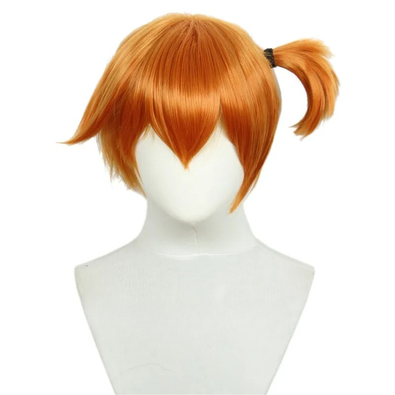 애니메이션 포켓 몬스터 미스티 코스프레 가발 짧은 오렌 - Anime Cosplay Orange Hair 리뷰 및 가격