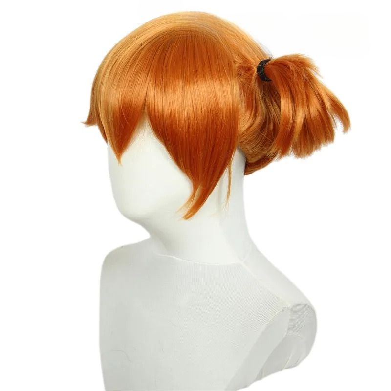 애니메이션 포켓 몬스터 미스티 코스프레 가발 짧은 오렌 - Anime Cosplay Orange Hair 리뷰 및 가격