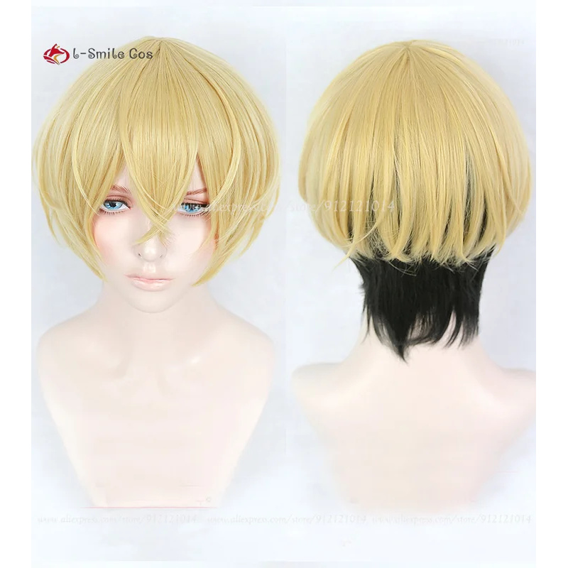 비비 2025 고품질 마츠노 치후유 코스프레 짧은 노랑 - Cosplay Anime Black Hair 리뷰 및 가격