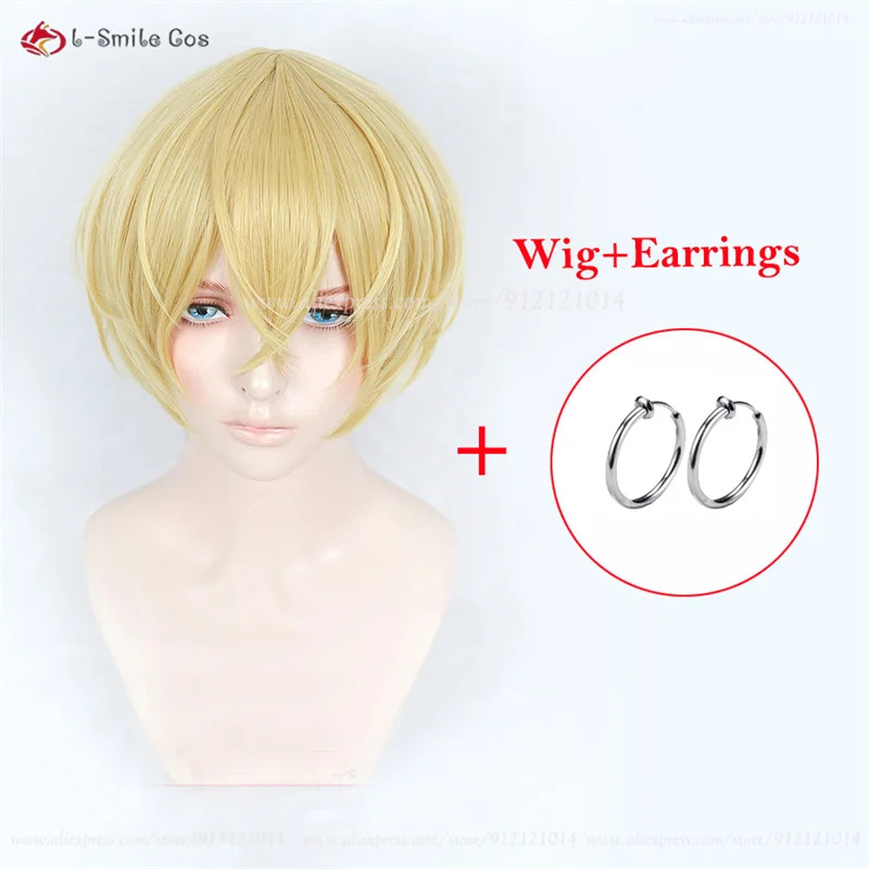 비비 2025 고품질 마츠노 치후유 코스프레 짧은 노랑 - Cosplay Anime Black Hair 리뷰 및 가격