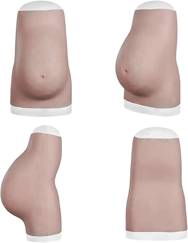 머드라인 없는 임신 배 가짜 임신 배 실리콘 배 코스프 - Anime Cosplay Pregnant 리뷰 및 가격