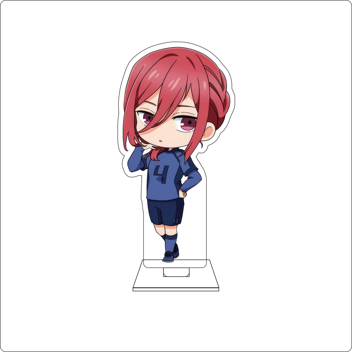 10CM 애니메이션 블루록 코스프레 귀여운 아크릴 피규 - Anime Cosplay Cute 리뷰 및 가격