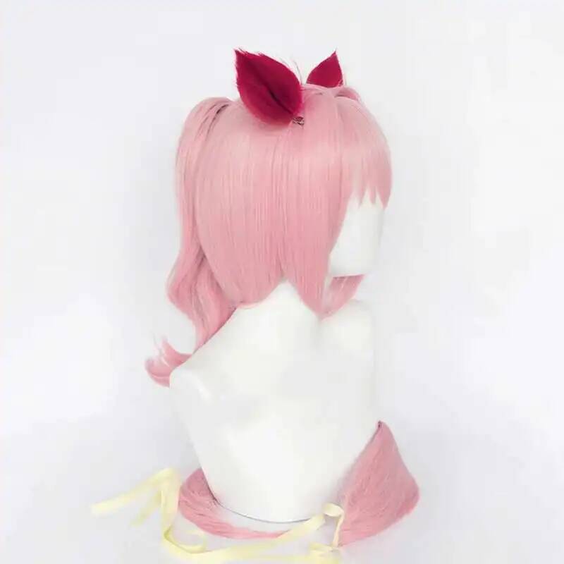Uma Musume Haru Urara 코스프레 가발  - Anime Cosplay Pink 리뷰 및 가격
