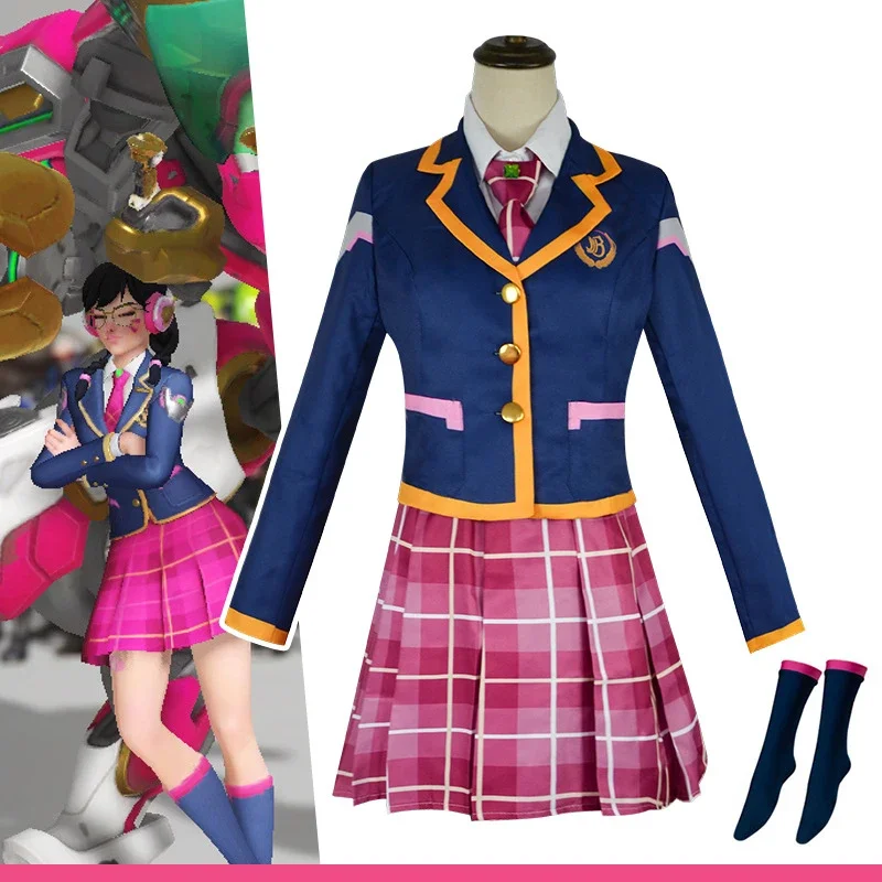 할로윈 D.Va 여성용 코스프레 의상 송하나 코스프레  - Anime Cosplay 2026 리뷰 및 가격