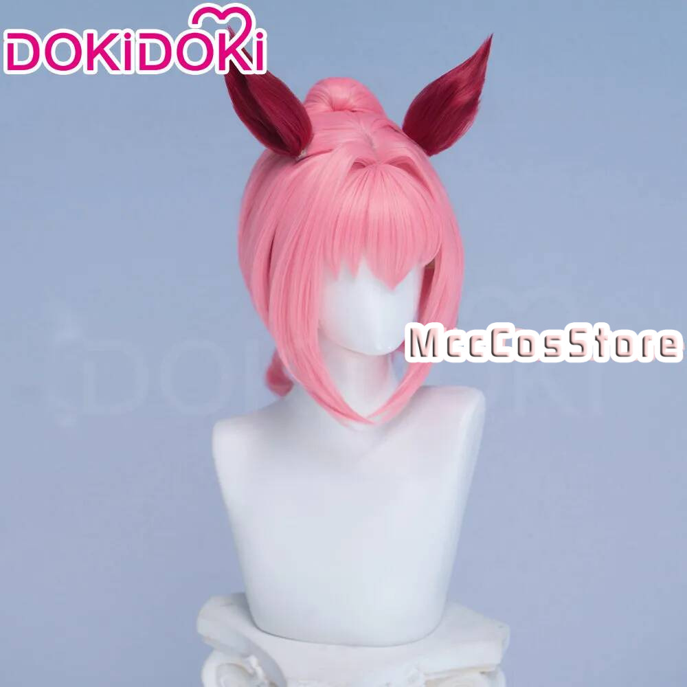 Umamusume Haru Urara 코스프레 가발 핑 - Anime Cosplay Pink 리뷰 및 가격