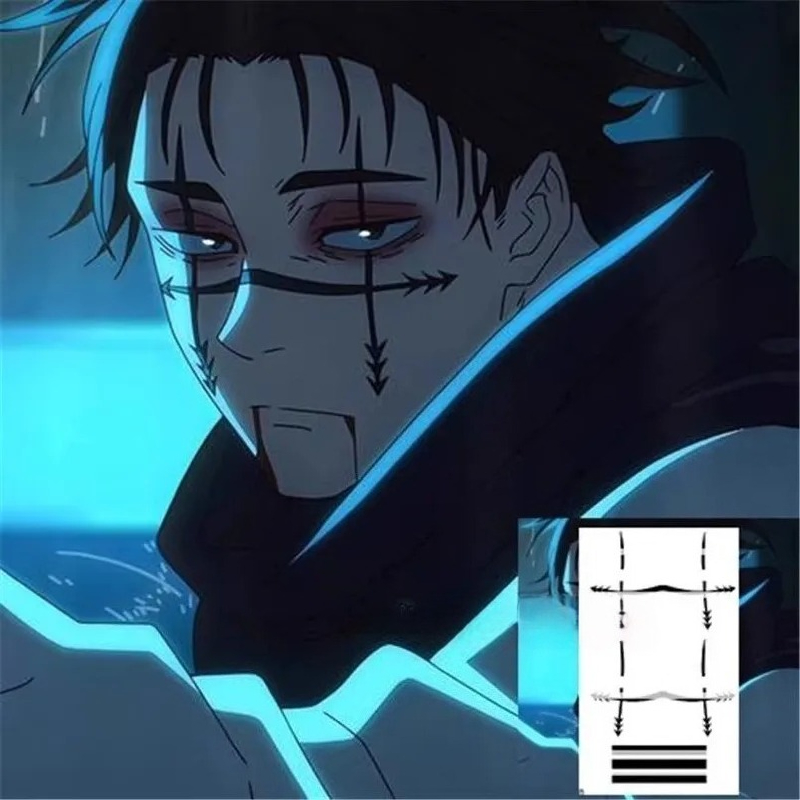 Choso 문신 스티커 애니메이션 Jujutsu Kai - Jujutsu Kaisen Uniform 리뷰 및 가격