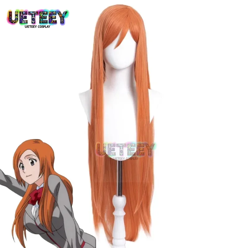 UETEEY COS 애니메이션 블리치 이노우에 오리히메 - Anime Cosplay Orange Hair 리뷰 및 가격